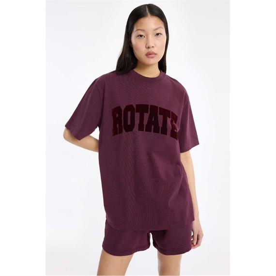 Rotate Jersey Oversized T-shirt, Winetasting